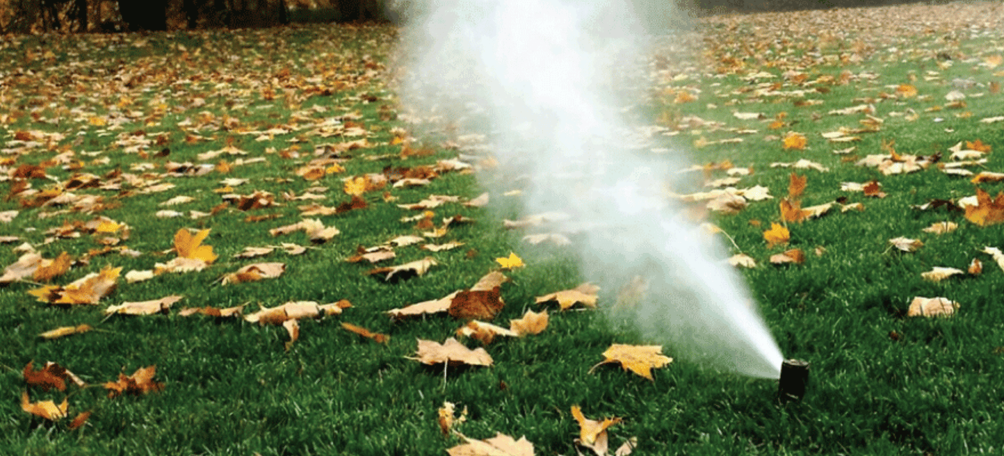 Get Your Irrigation Blowout Done Before Winter